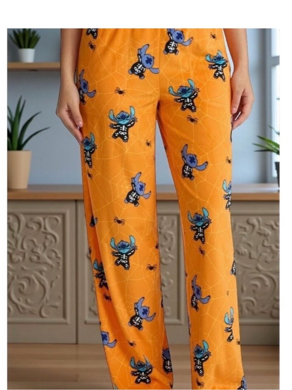 Disney Stitch Women’s Sleep Pants w/ pockets - Picture 2 of 8